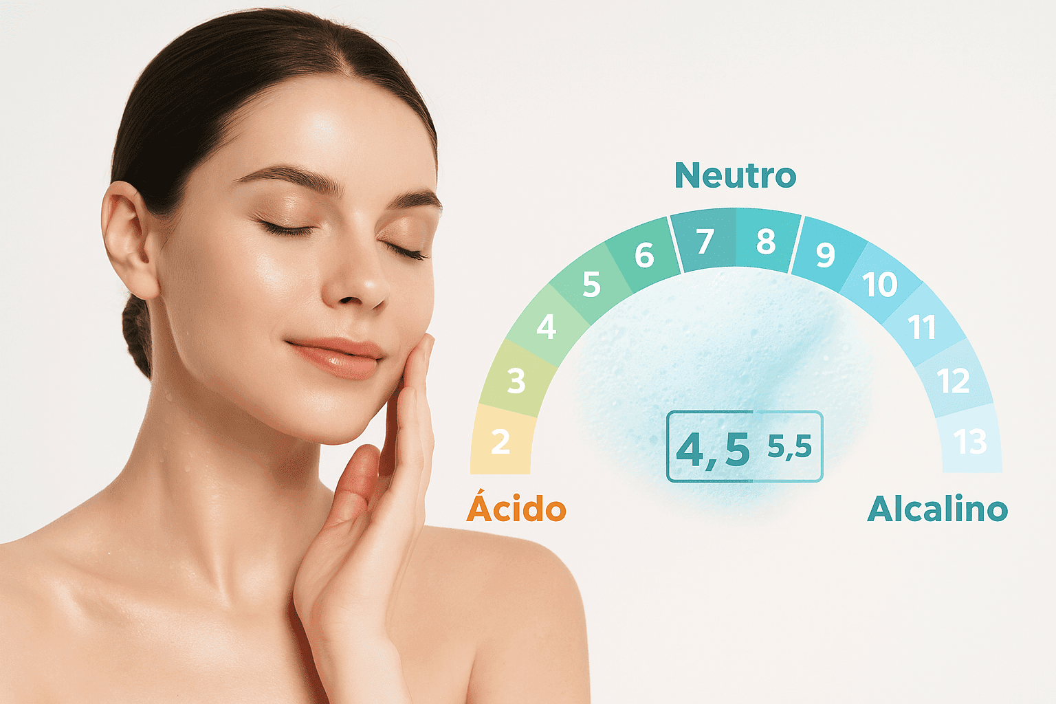 Salud de la piel: Cómo el pH afecta la hidratación